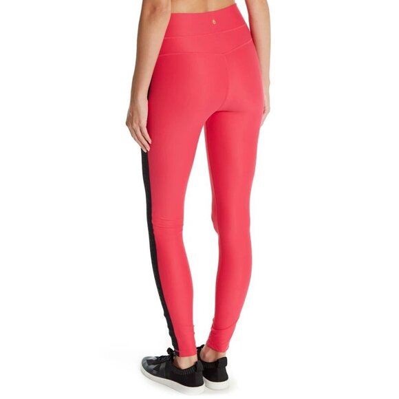 New with Tags - Spiritual Gangster Centered Studio Tights, "Love Is Love" Cherry - Picture 7 of 8